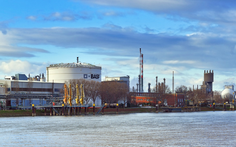 Niederlassung des Chemie-Unternehmens BASF in Ludwigsburg. Foto: stock.adobe.com/Firn