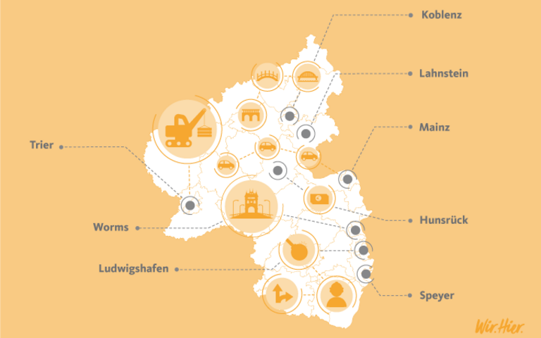 Brücken-Baustellen in Rheinland-Pfalz: Wo es eng wird
