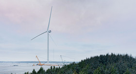 Die Offshore Windparks Nordlicht 1 und 2 bei Borkum sollen Strom für 1,6 Millionen Haushalte produzieren. Foto: Vestas Wind Systems A/S
