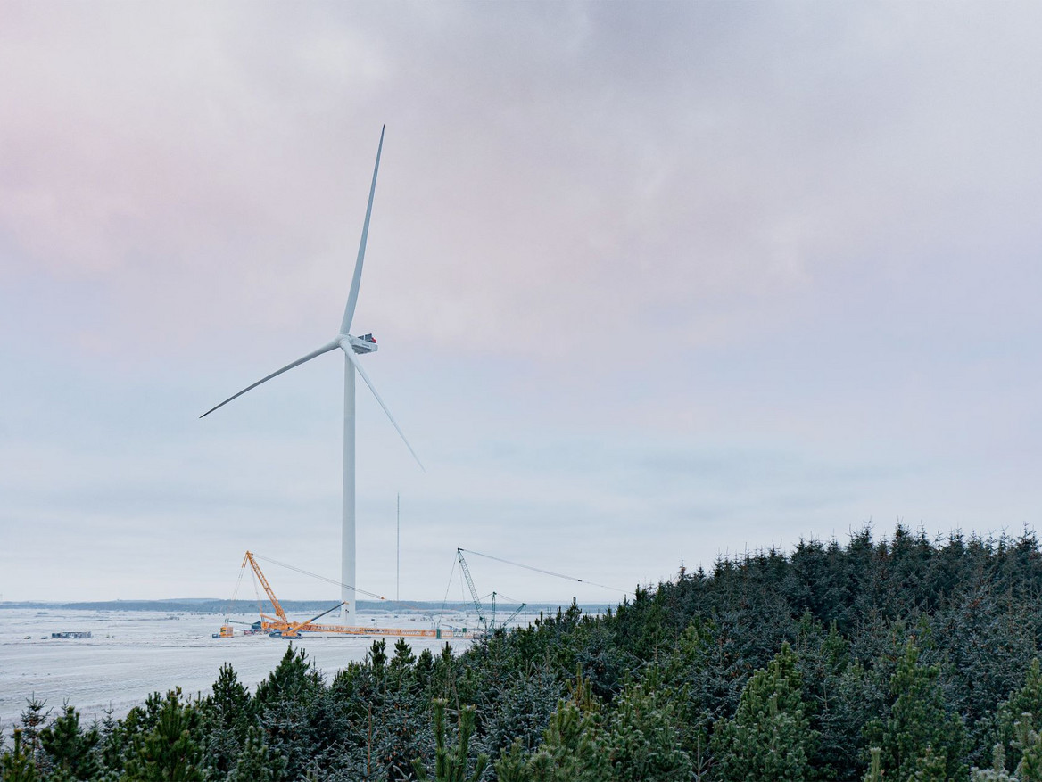 Die Offshore Windparks Nordlicht 1 und 2 bei Borkum sollen Strom für 1,6 Millionen Haushalte produzieren. Foto: Vestas Wind Systems A/S