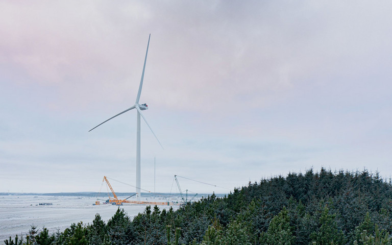 Die Offshore Windparks Nordlicht 1 und 2 bei Borkum sollen Strom für 1,6 Millionen Haushalte produzieren. Foto: Vestas Wind Systems A/S