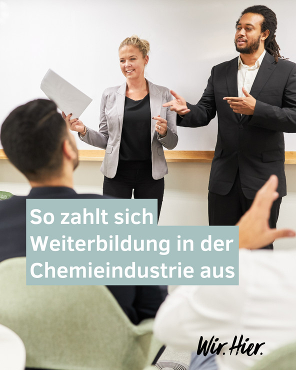 In der Chemie steckt Zukunft – und wer sich weiterbildet, öffnet Türen zu neuen Chancen! 🔬💼 Weiterbildung stärkt nicht...