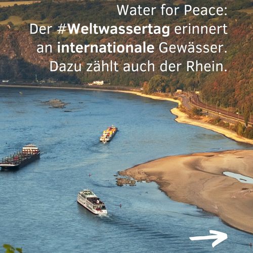 Der heutige #Weltwassertag steht unter dem Motto „Water for Peace“. Die Vereinten Nationen erinnern daran, wie wichtig...